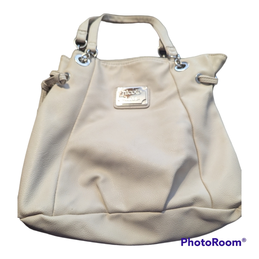 Nicole Miller Soft Pebble Leather Bag